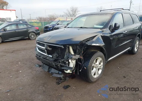 2013 Dodge Durango Crew from USA, damaged, VIN 1C4SDJDT2DC565572